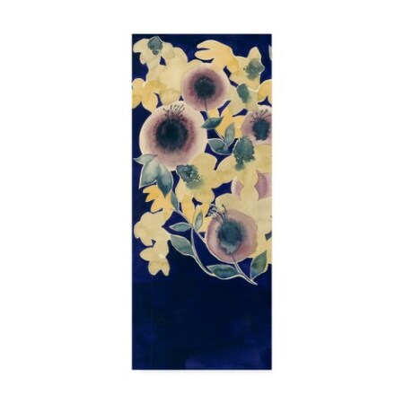 Grace Popp 'Botanical Gale I' Canvas Art,20x47